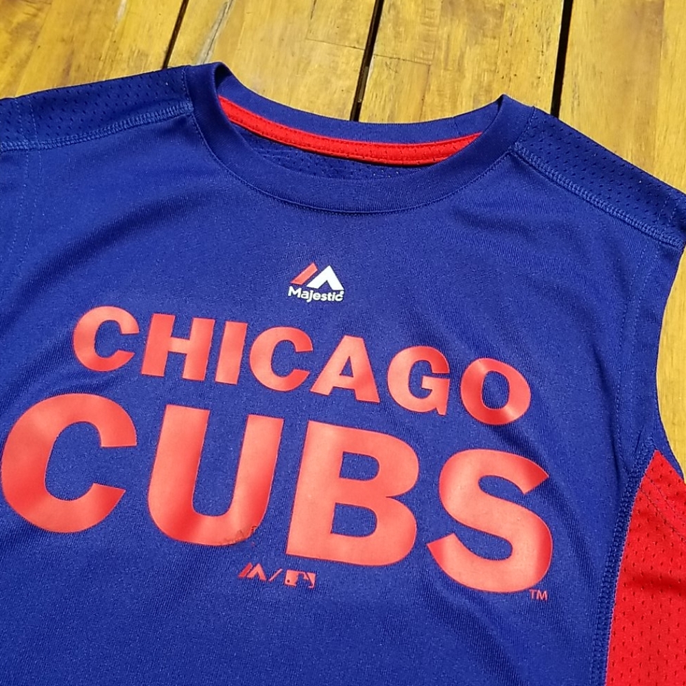 CHICAGO CUBS SLEEVELESS SHIRT